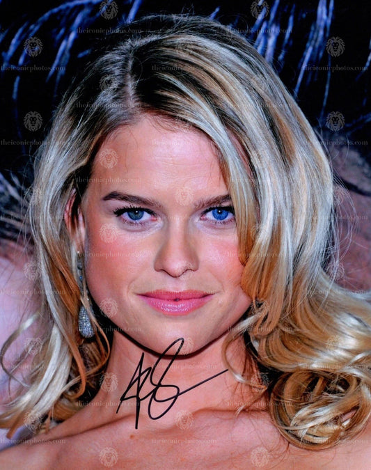 Iconic signed photograph of Alice Eve curated by The Iconic Photos