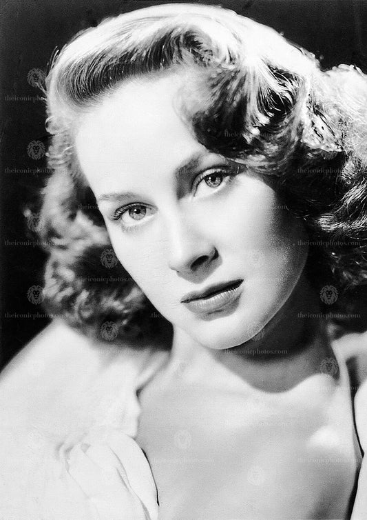 Alida Valli elegant monochrome canvas wall art for classic cinema décor