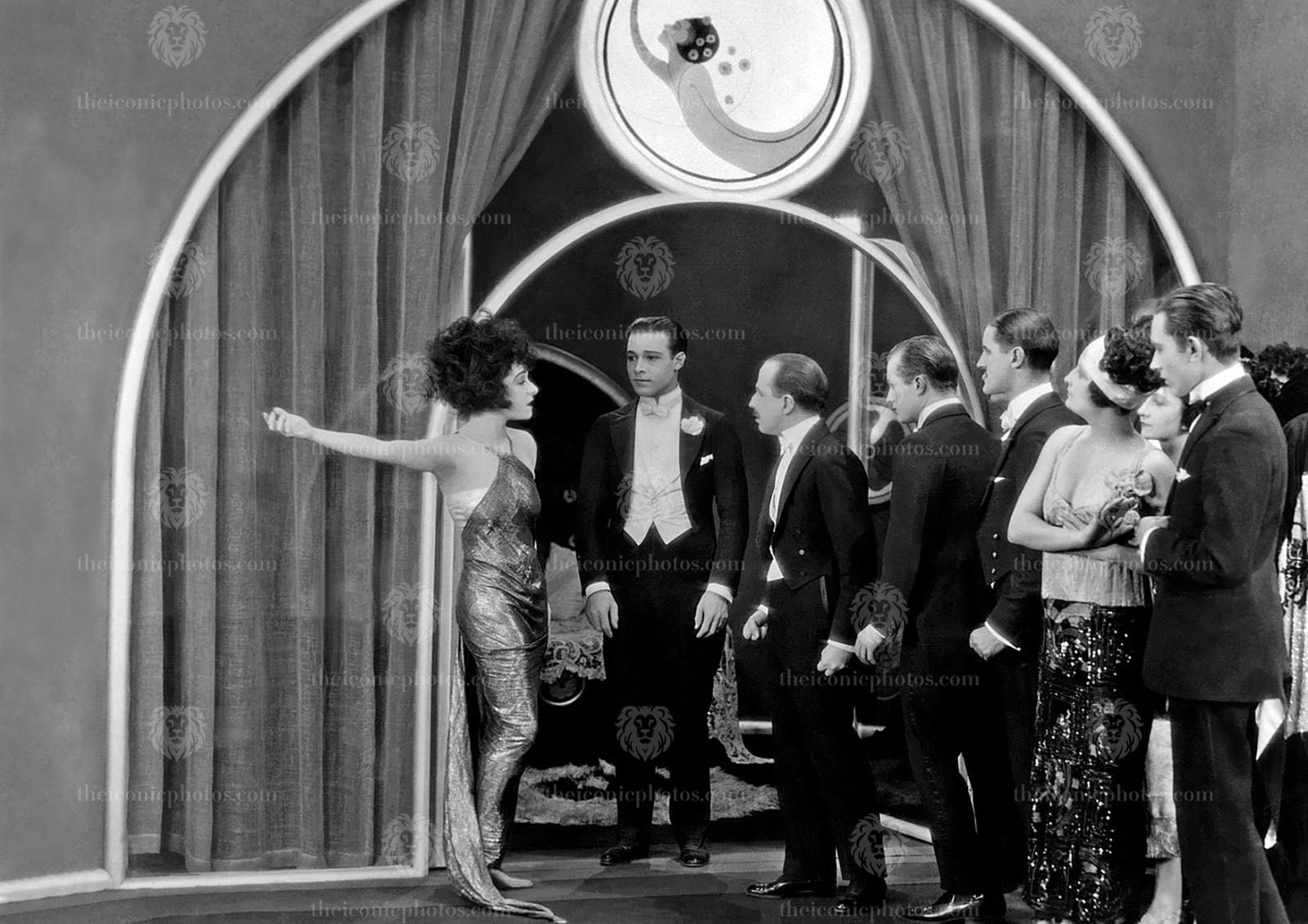 Alla Nazimova artistic monochrome canvas wall art décor