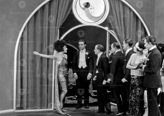 Alla Nazimova artistic monochrome canvas wall art décor