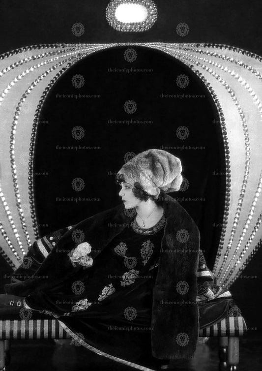 Alla Nazimova classic silent film monochrome canvas wall art