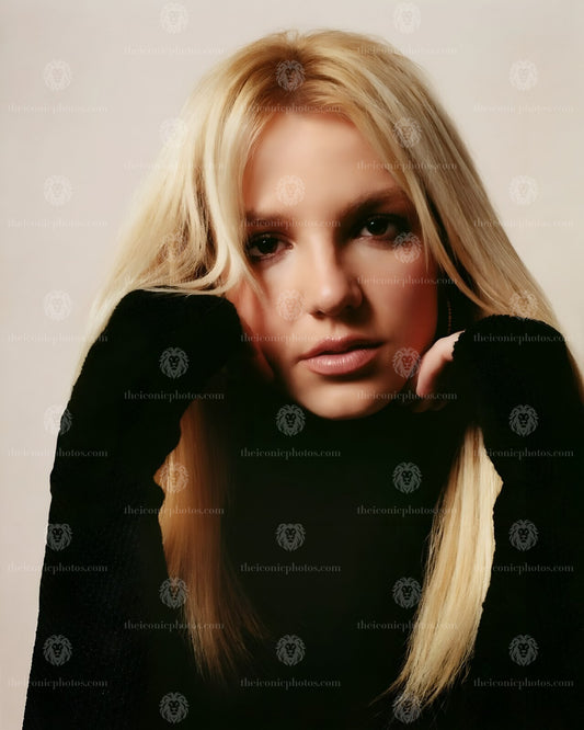 Global pop icon Britney Spears editorial artwork photo print