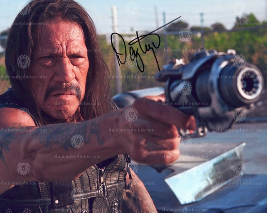 Iconic signed photograph of Danny Trejo from Machete Kills curated by The Iconic Photos