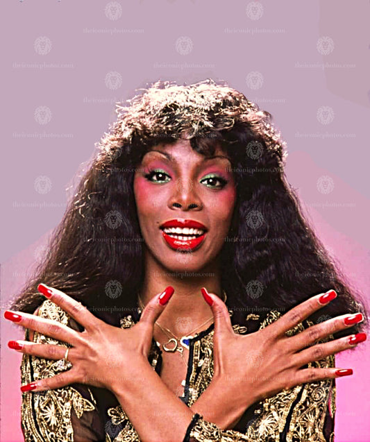 Donna Summers 8x10 unsigned iconic disco music photo print for collectors