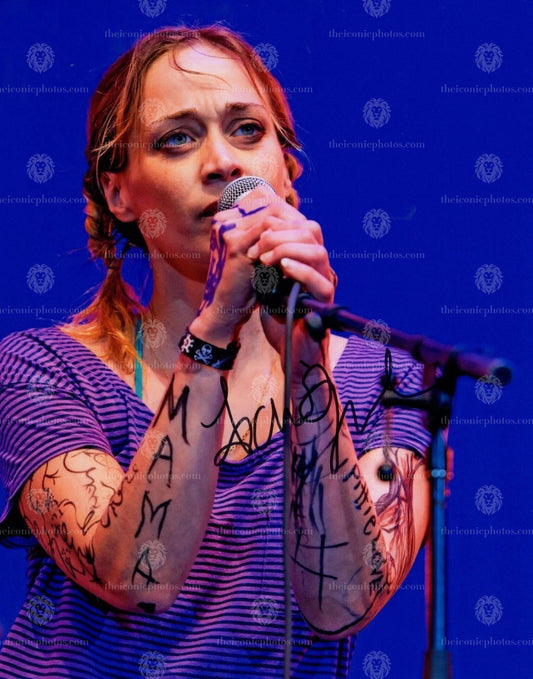 Iconic signed photograph of Fiona Apple curated by The Iconic Photos