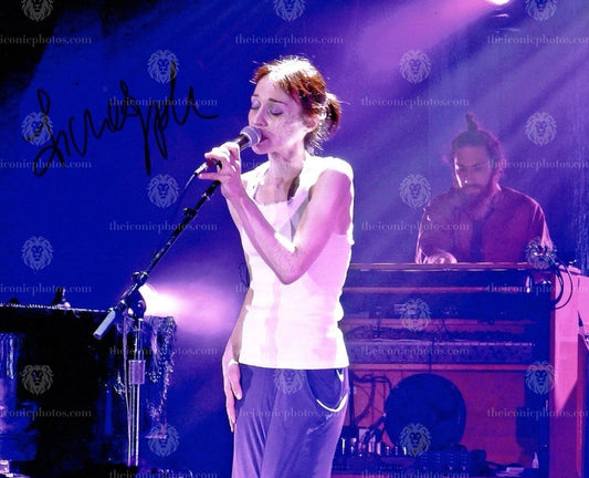 Signature signed photograph of Fiona Apple curated by The Iconic Photos