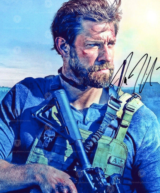 Iconic signed photograph of John Krasinski curated by The Iconic Photos