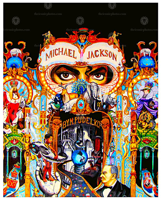 Michael Jackson 8x10 unsigned Dangerous era photo print for collectors