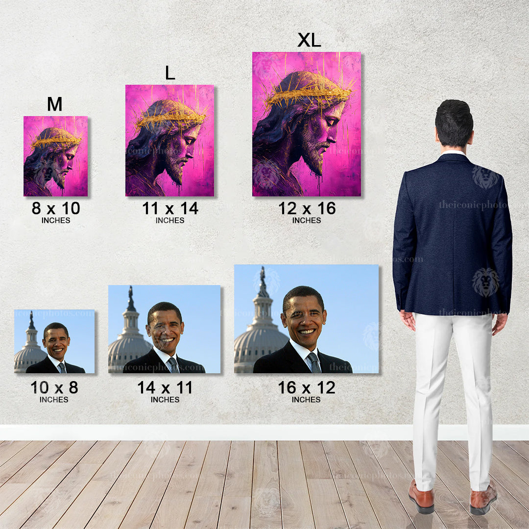 Neon Cyberpunk Anime Girl Canvas Wall Art – Futuristic City Glow Decor for Modern Homes