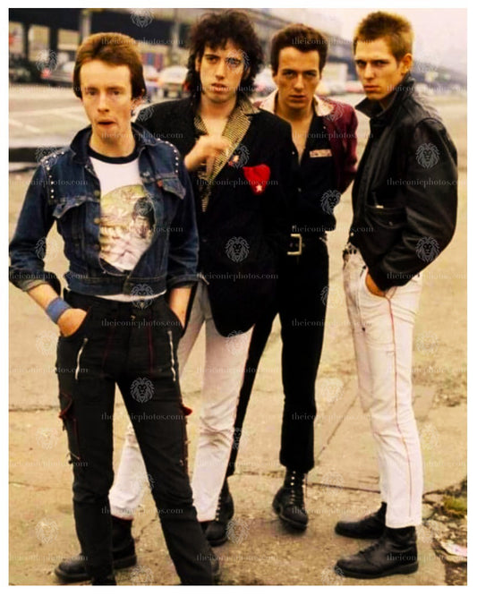 The Clash 8x10 unsigned iconic punk rock band photo print